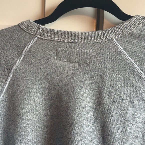 NWT The Great The College Sweatshirt size 4 XL Varsity Grey NEW $175 - Picture 8 of 11